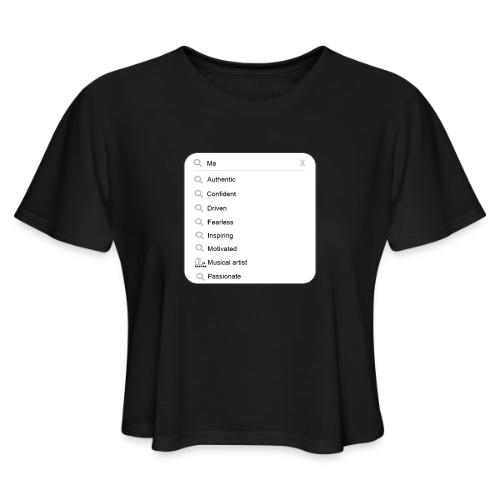 Search Me - Women's Cropped T-Shirt