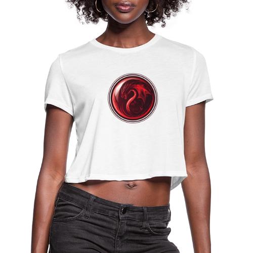 Dragon Orb - Women's Cropped T-Shirt