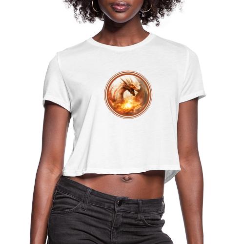 Dragon's Wrath - Women's Cropped T-Shirt