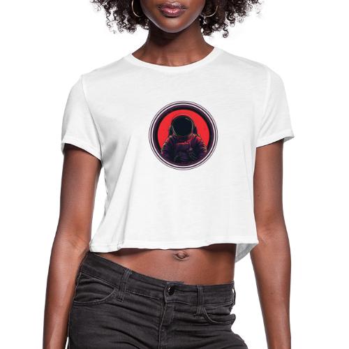 Astronaut: The universe is calling! - Women's Cropped T-Shirt