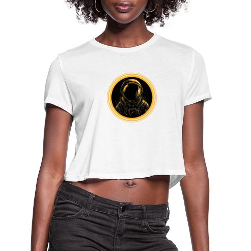 Astronaut: Suit Up for the Stars - Women's Cropped T-Shirt