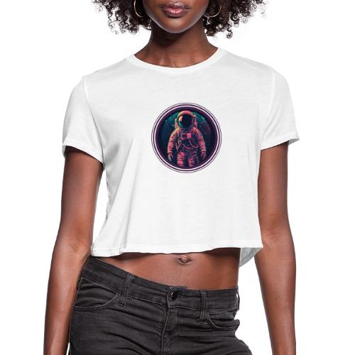 Astronaut: Explore the unknown - Women's Cropped T-Shirt