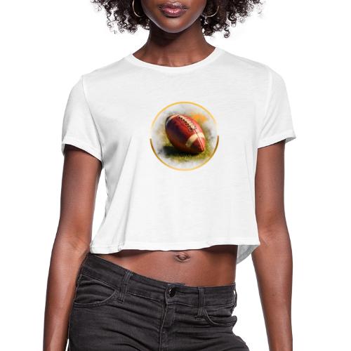 American Football: Heart of the Gridiron - Women's Cropped T-Shirt