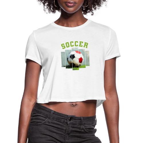 Soccer Core - Women's Cropped T-Shirt