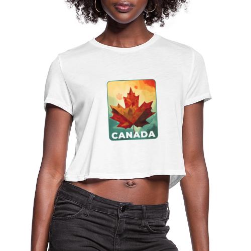 True North Colors - Women's Cropped T-Shirt