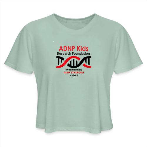 ADNP KIds Research Foundation LOGO square 2 - Women's Cropped T-Shirt