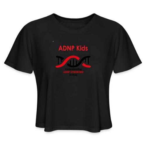 ADNP KIds Research Foundation LOGO square 2 - Women's Cropped T-Shirt