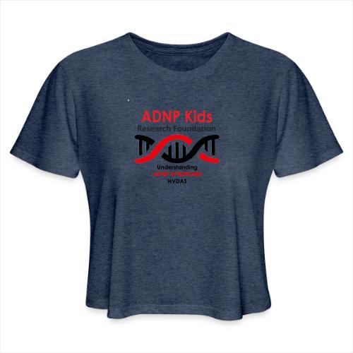 ADNP KIds Research Foundation LOGO square 2 - Women's Cropped T-Shirt