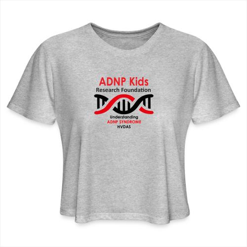 ADNP KIds Research Foundation LOGO square 2 - Women's Cropped T-Shirt