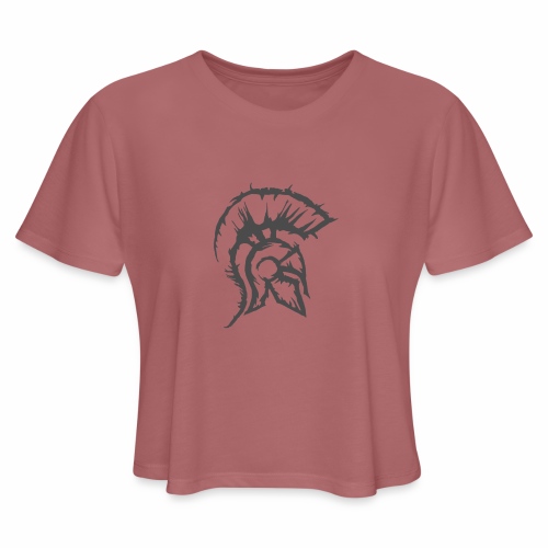 the knight - Women's Cropped T-Shirt