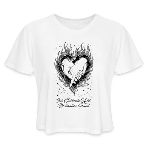 Intricate Hold T-Shirt, Mug, & Leggings - Women's Cropped T-Shirt