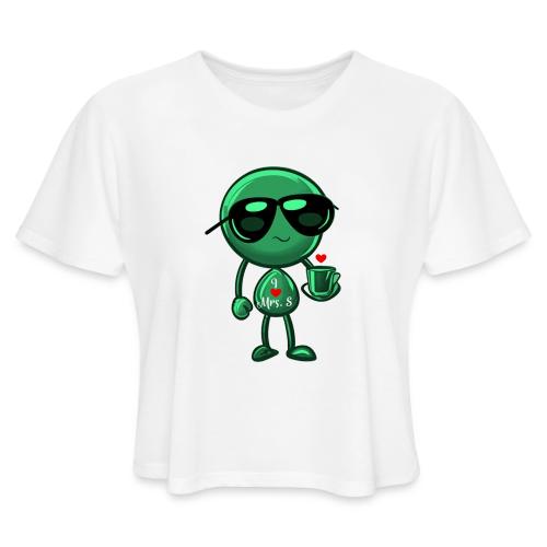 Smoon_I love Mrs S Green - Women's Cropped T-Shirt