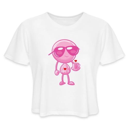 Smoon_I love Mrs S Pink - Women's Cropped T-Shirt