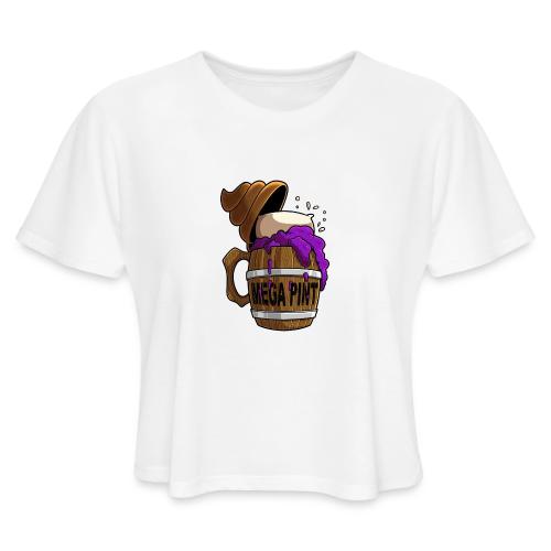Mega Pint - Women's Cropped T-Shirt