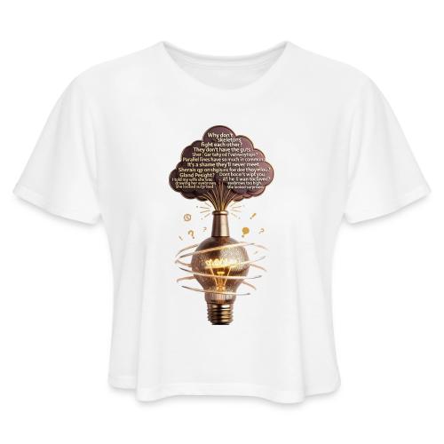 Dad Joke Generator T Shirt - Women's Cropped T-Shirt