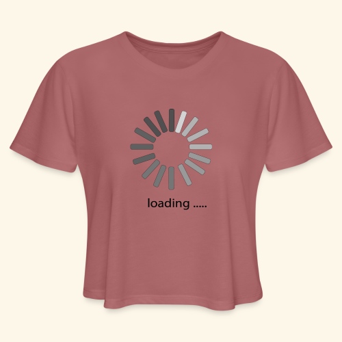 poster 1 loading - Women's Cropped T-Shirt