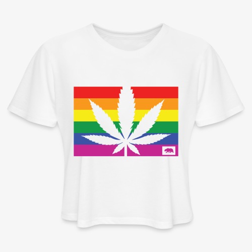 California Pride - Women's Cropped T-Shirt