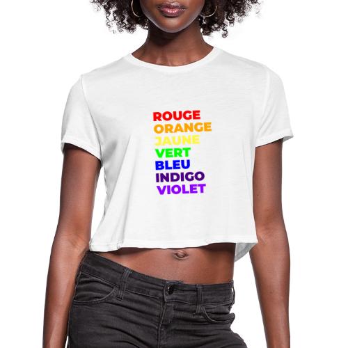 True Colors - Women's Cropped T-Shirt