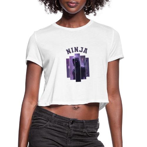 Nightfall Ninja - Women's Cropped T-Shirt