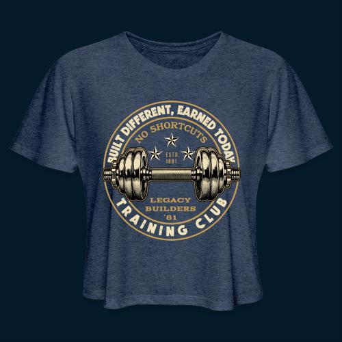 Legacy Builders 81 Training Club - Women's Cropped T-Shirt