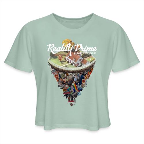 Reality Prime (On Color, Front Facing) - Women's Cropped T-Shirt