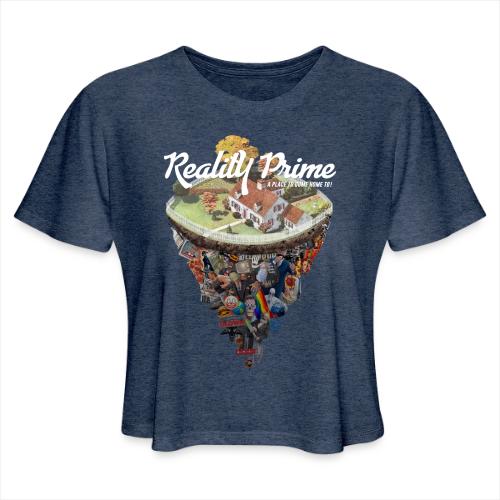 Reality Prime (On Color, Front Facing) - Women's Cropped T-Shirt