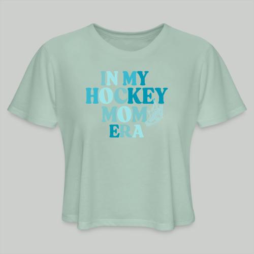 HOCKEY MOM ERA - Women's Cropped T-Shirt