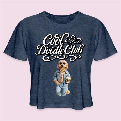 Cool Doodle Club | Goldendoodle Lover Design - Women's Cropped T-Shirt