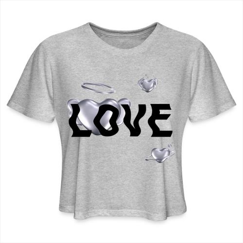 LOVE - Women's Cropped T-Shirt