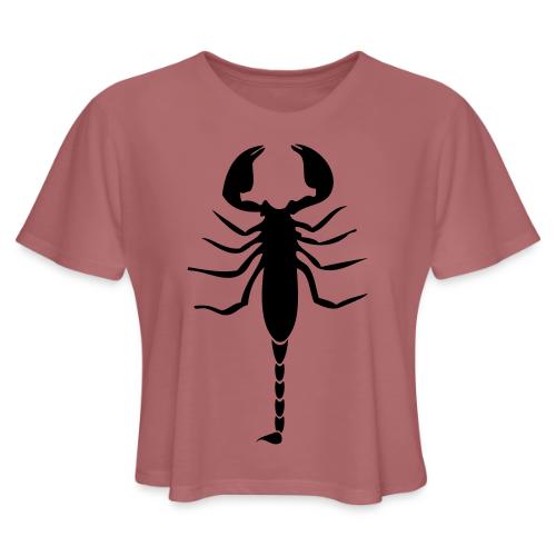 scorpion - Women's Cropped T-Shirt