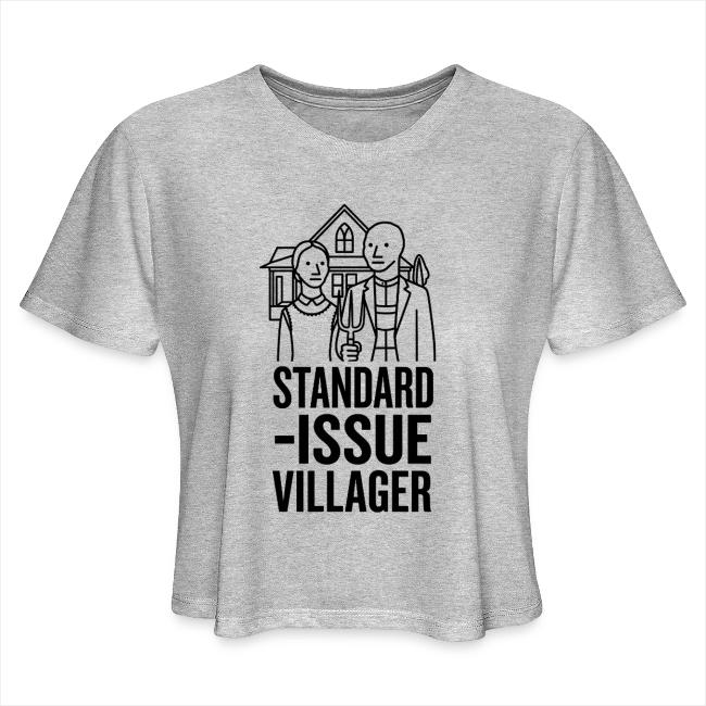 Standard-Issue Villagers (Black on Light)