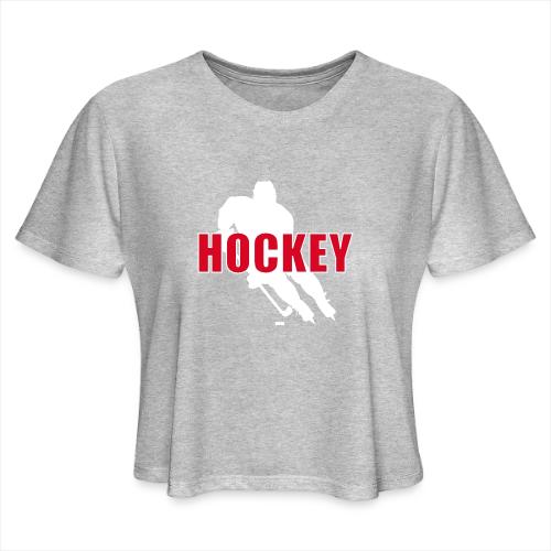 Power Play Hockey - Women's Cropped T-Shirt