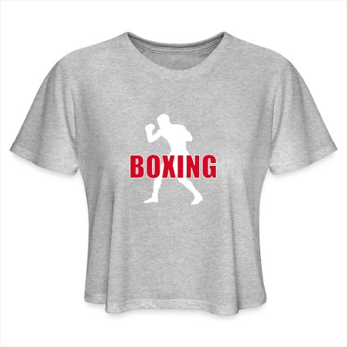 Boxing Force - Women's Cropped T-Shirt