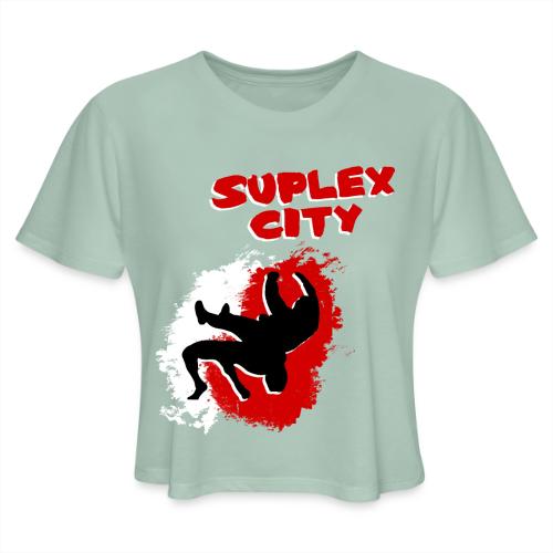 Suplex City (Womens) - Women's Cropped T-Shirt