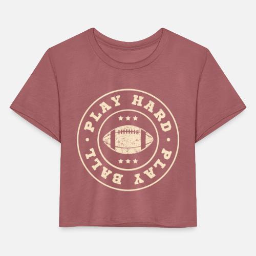play-hard-football-t-shirt
