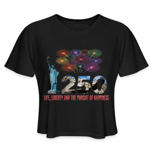 250 Years USA - Women's Cropped T-Shirt