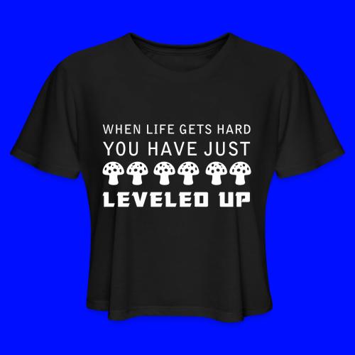Level Up - Women's Cropped T-Shirt