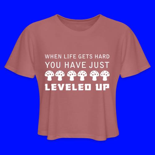 Level Up - Women's Cropped T-Shirt