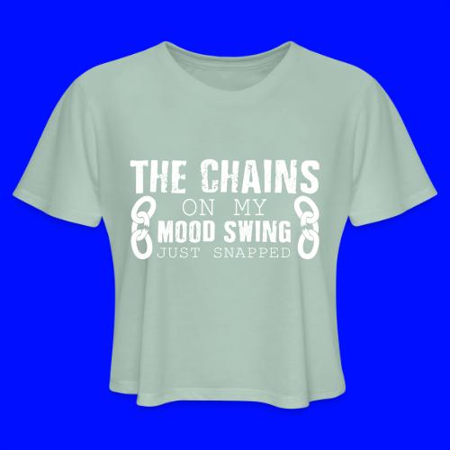 Mood Swings - Women's Cropped T-Shirt