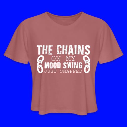 Mood Swings - Women's Cropped T-Shirt