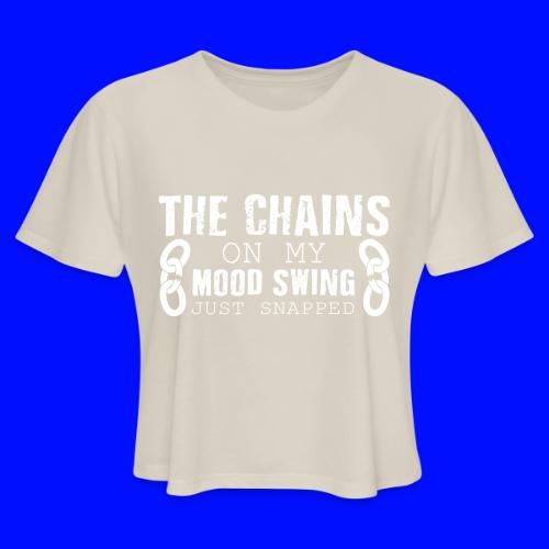 Mood Swings - Women's Cropped T-Shirt