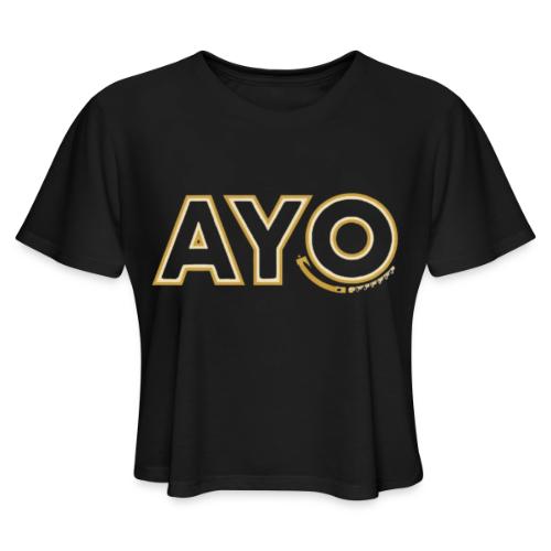 AyoGaming's Logo v1 - Women's Cropped T-Shirt