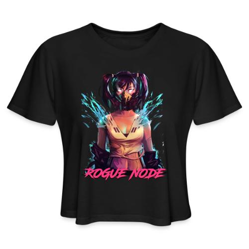 ROGUE NODE - Women's Cropped T-Shirt