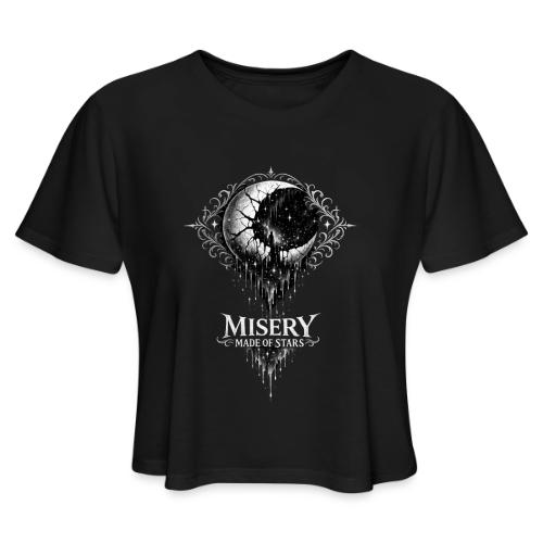Misery made of stars - Women's Cropped T-Shirt