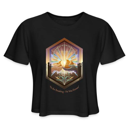 Easter In the Breaking He Was Known T Shirt, Gift - Women's Cropped T-Shirt