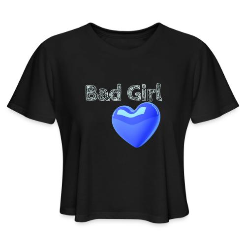 Smoon City_Bad Girl - Women's Cropped T-Shirt