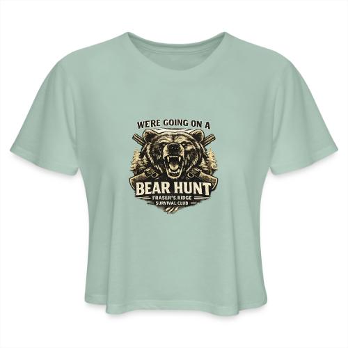BEAR HUNT - Women's Cropped T-Shirt