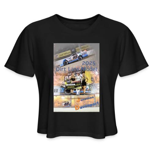 Jonathan Davenport DLM Eldora Speedway 2025 - Women's Cropped T-Shirt