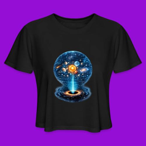 Holographic Universe - Women's Cropped T-Shirt