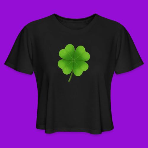 Four leaf clover - Women's Cropped T-Shirt